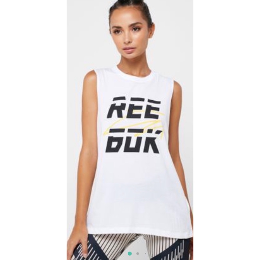 👯‍♀️Host Pick⚡️ Reebok Meet You There Muscle Tank Top